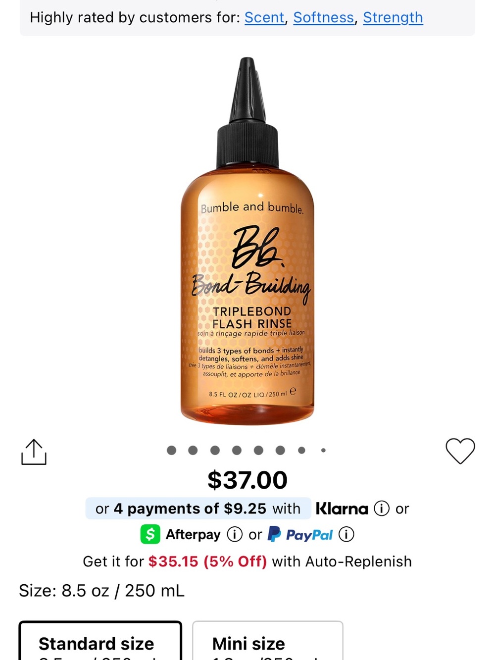 【Brand New】Bumble and bumble Bond-Building TripleBond Flash Rinse – 250mL - Picture 9 of 10